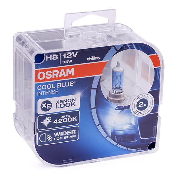 H8 OSRAM COOL BLUE INTENSE H8 12V 35W PGJ19-1, 4200K, Halogen High beam bulb 64212CBI-HCB buy
