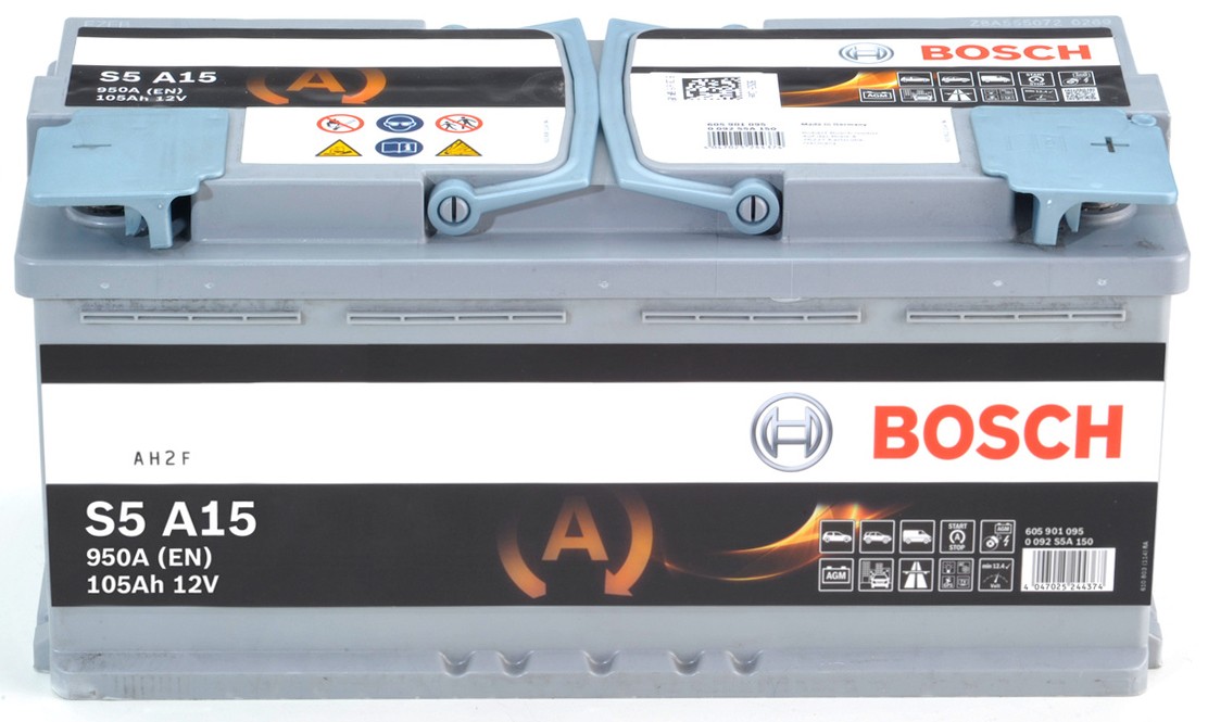 BOSCH 12V 950A 105AH Auto battery 12V 105Ah 950A B13 AGM Battery