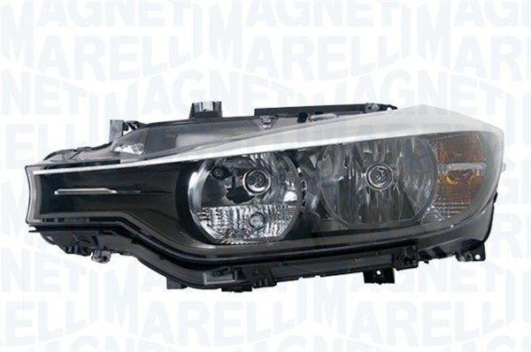 MAGNETI MARELLI 719000000059 Headlight Left, PY21W, H7/H7, H6W, PW24W, Halogen, for right-hand traffic, with bulbs