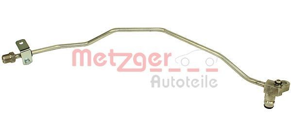 Mazda High Pressure Line, air conditioning METZGER 2360030 at a good price