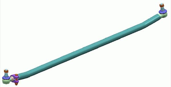 LEMFÖRDER with accessories Cone Size: 30mm, Length: 1743mm Tie Rod 37247 01 buy
