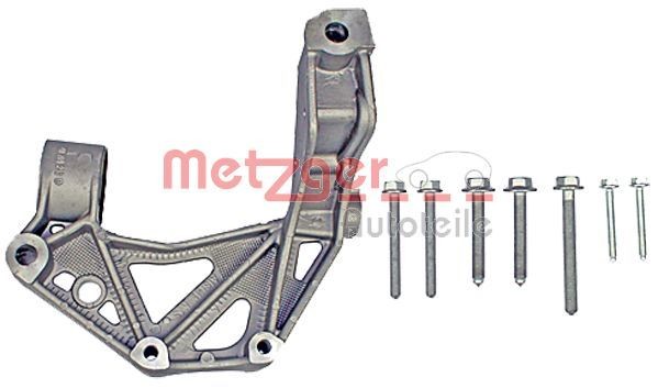 METZGER 58081101 Holder, control arm mounting Front Axle Left, with bolts/screws