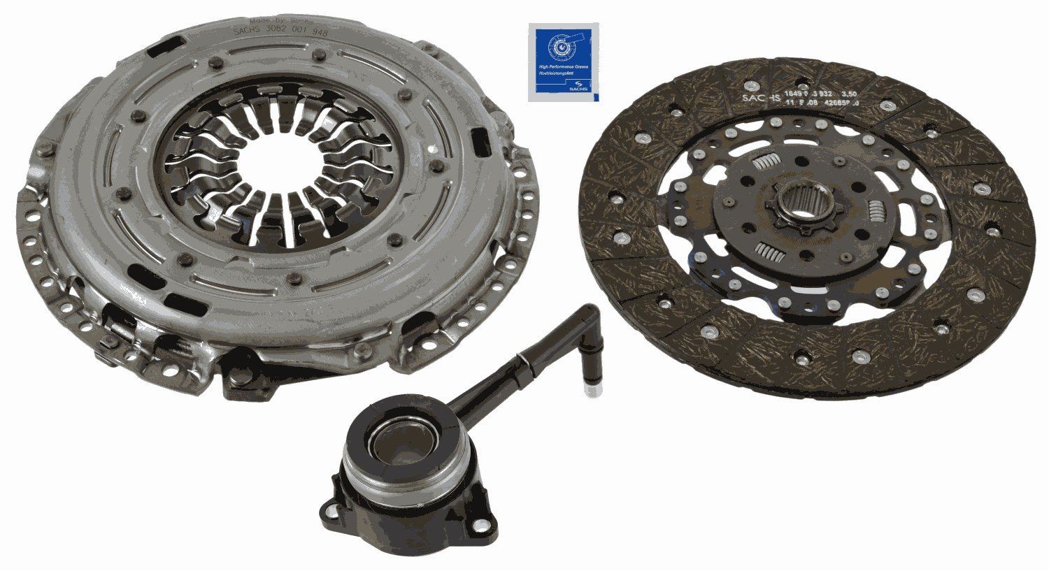 Kupplungssatz SACHS 3000 990 328 - Kupplungssystem Teile für Volkswagen bestellen
