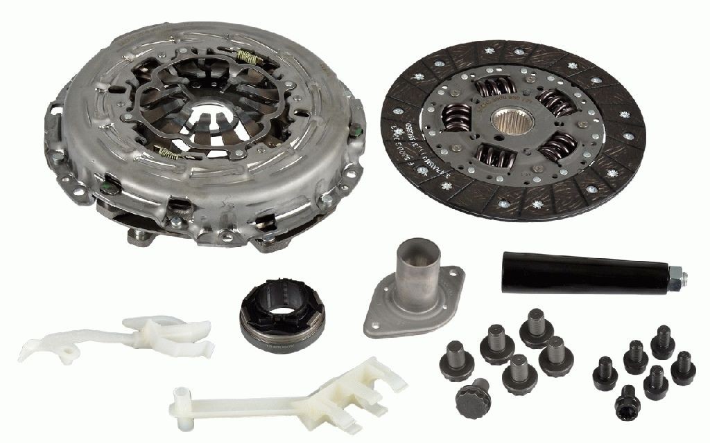 SACHS XTend with mounting tool, with pressure plate screws, with clutch release bearing, 230mm, MF2/230 Ø: 230mm Clutch replacement kit 3000 950 721 buy