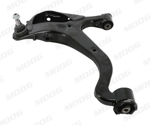 MOOG with rubber mount, Lower, Front Axle Right, Control Arm, Suspension: for vehicles with active suspension Control arm LR-WP-12526 buy