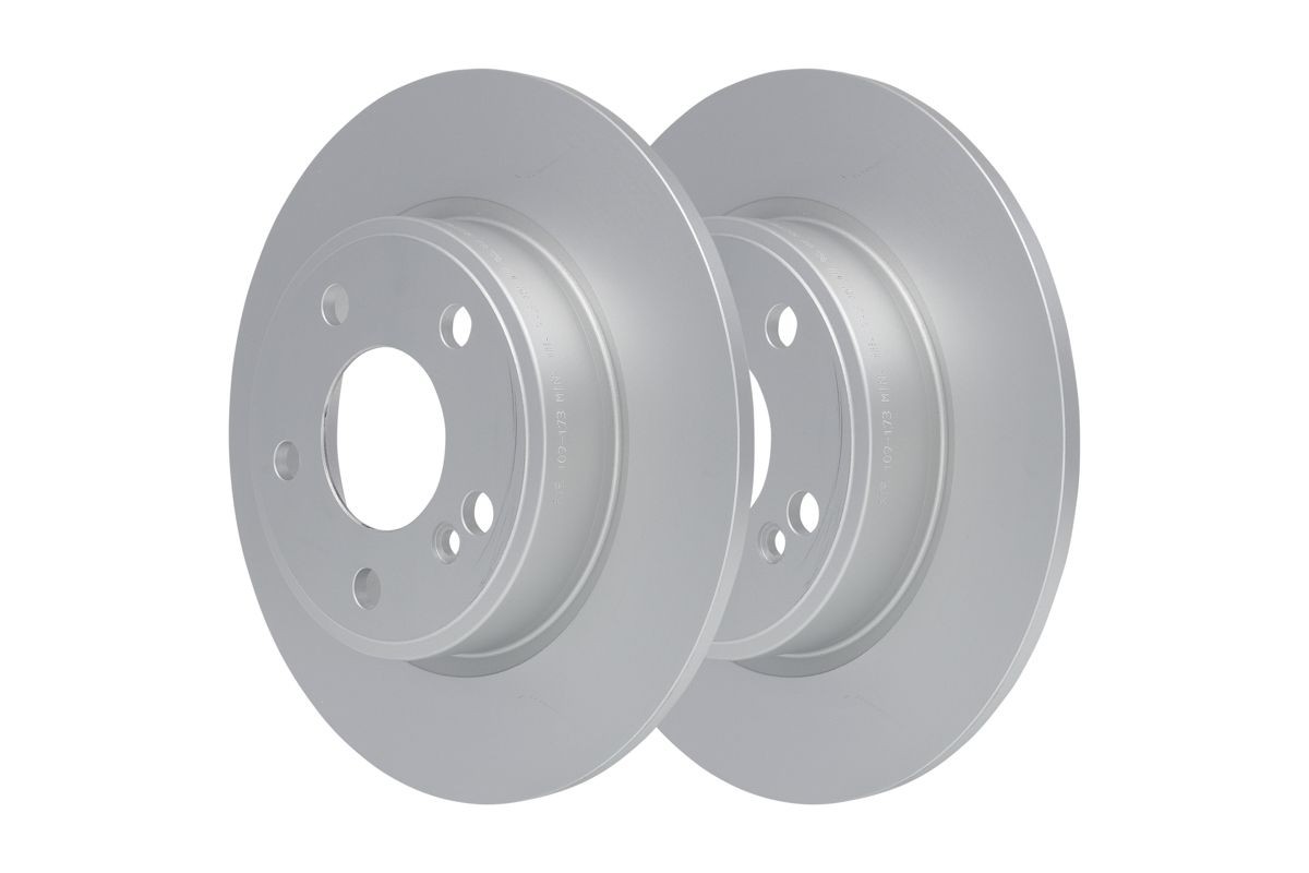 24.0109-0173.1 Brake discs 24.0109-0173.1 ATE 276,0x9,0mm, 5x112,0, solid, Coated, Alloyed/High-carbon