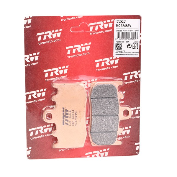 TRW Brake pad kit MCB748SV