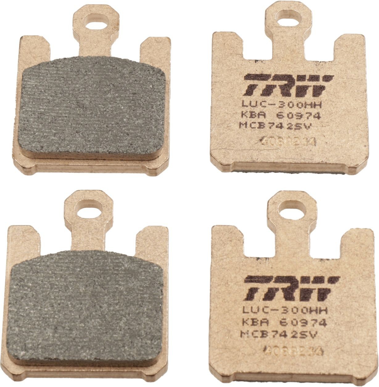 TRW Brake pad kit MCB742SV