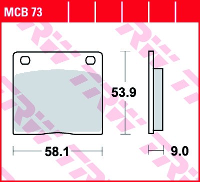 Bremsbeläge MCB73 Niedrige Preise - Jetzt kaufen!
