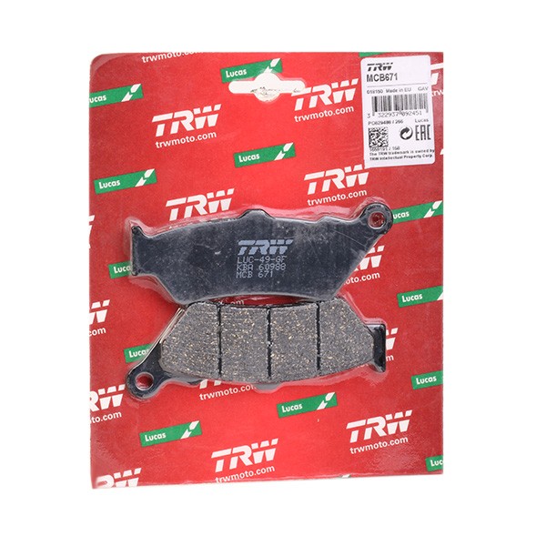 TRW Brake pad kit MCB671