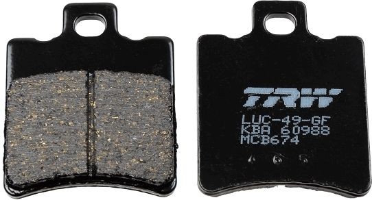 TRW Brake pad kit MCB674