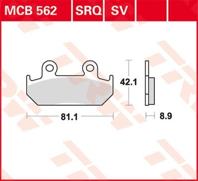 Bremsbeläge MCB562SV Niedrige Preise - Jetzt kaufen!