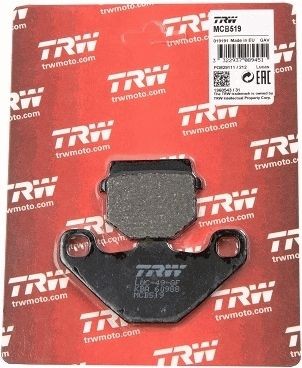 MCB519 Disc brake pads TRW MCB519 review and test