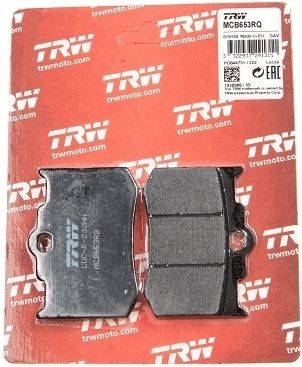 MCB653RQ Disc brake pads TRW MCB653RQ review and test