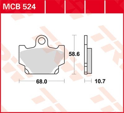 Bremsbeläge MCB524 Niedrige Preise - Jetzt kaufen!