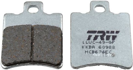 TRW Brake pad kit MCB674EC