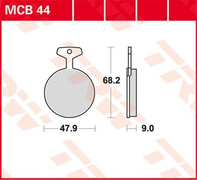 Bremsbeläge MCB44 Niedrige Preise - Jetzt kaufen!