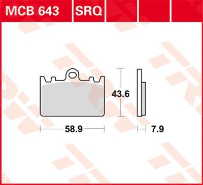 Bremsbeläge MCB643 Niedrige Preise - Jetzt kaufen!