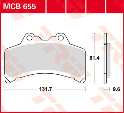 Bremsbeläge MCB655 Niedrige Preise - Jetzt kaufen!