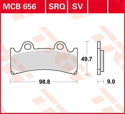 Bremsbeläge MCB656SRQ Niedrige Preise - Jetzt kaufen!