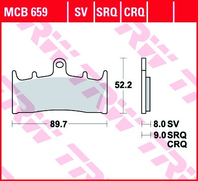 Bremsbeläge MCB659CRQ Niedrige Preise - Jetzt kaufen!
