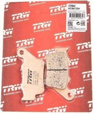 MCB672SH Disc brake pads TRW MCB672SH review and test
