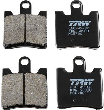 TRW Brake pad kit MCB706