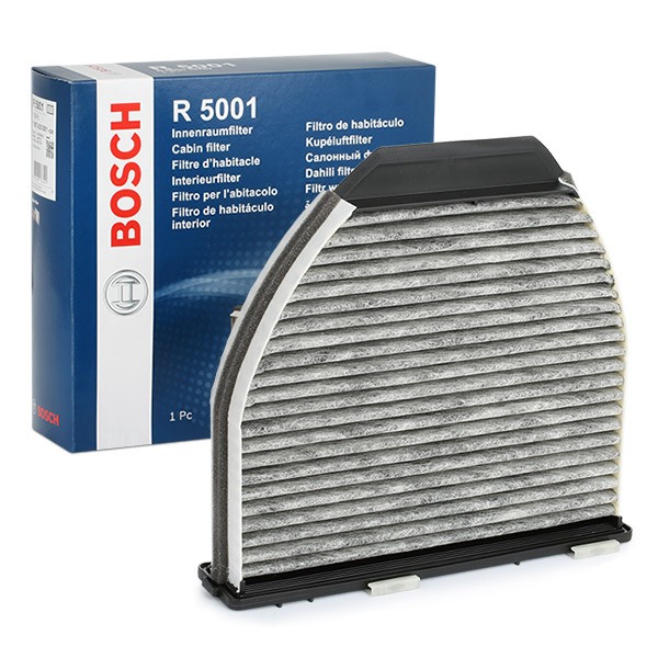 1987435001 Air con filter R 5001 BOSCH Activated Carbon Filter, 284 mm x 264 mm x 44 mm