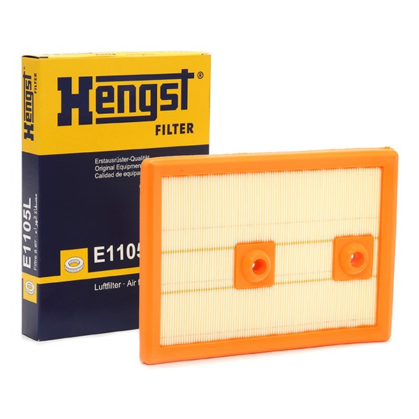 HENGST FILTER E1105L Air filter 31mm, 191mm, 269mm, Filter Insert