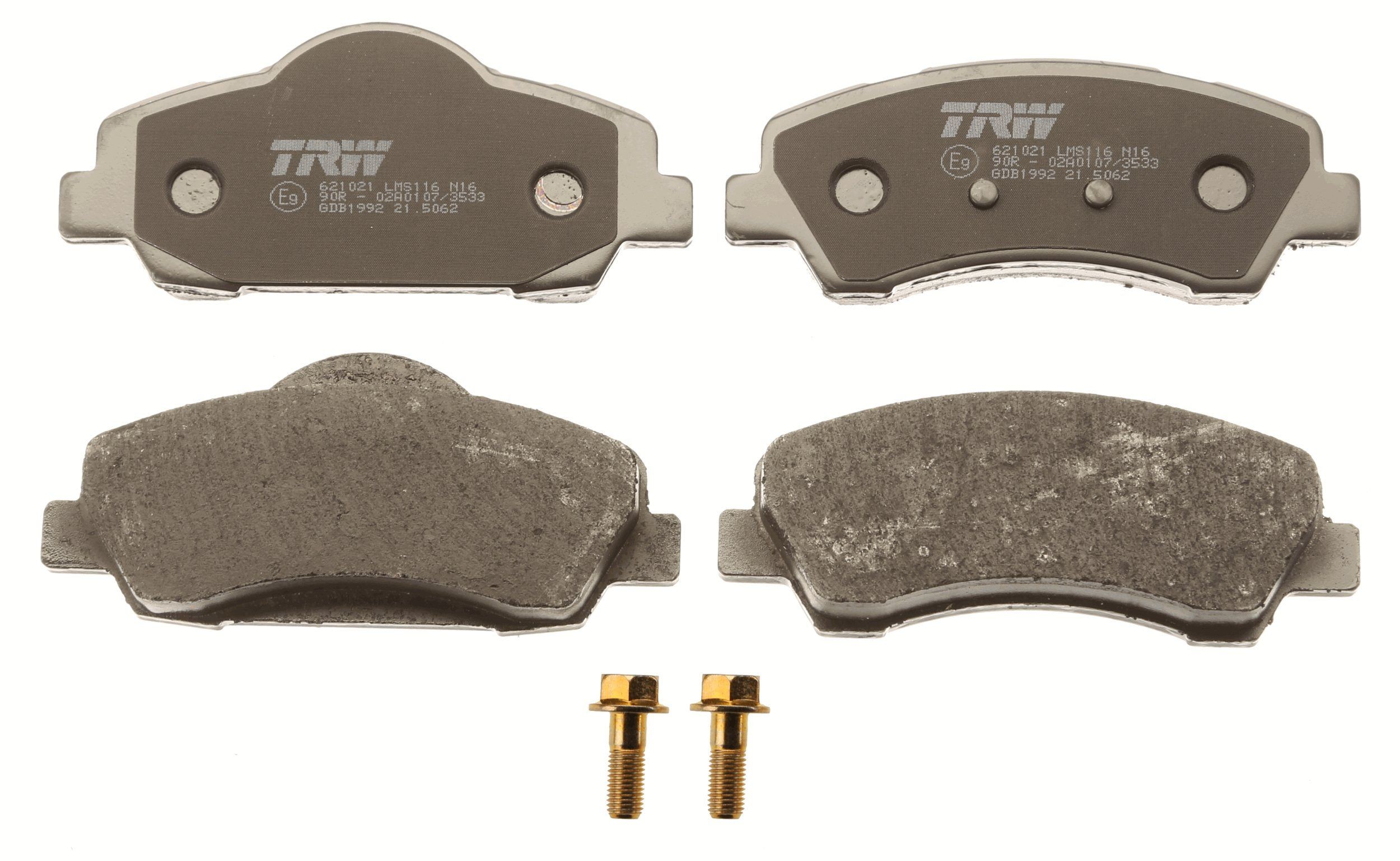 TRW Brake pad set, disc brake 25250 buy online