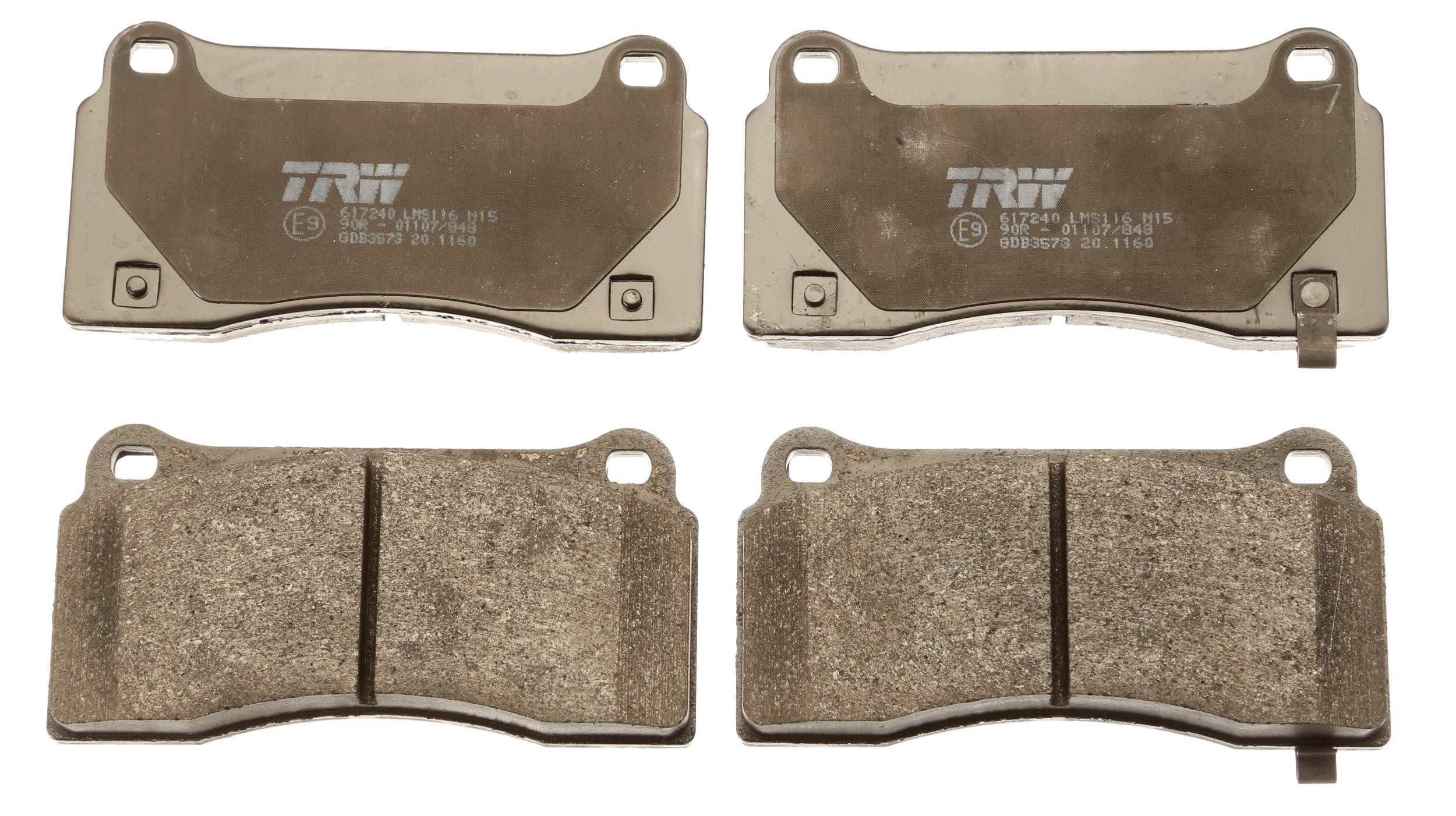 TRW Brake pad kit GDB3573 for Nissan GT-R R35