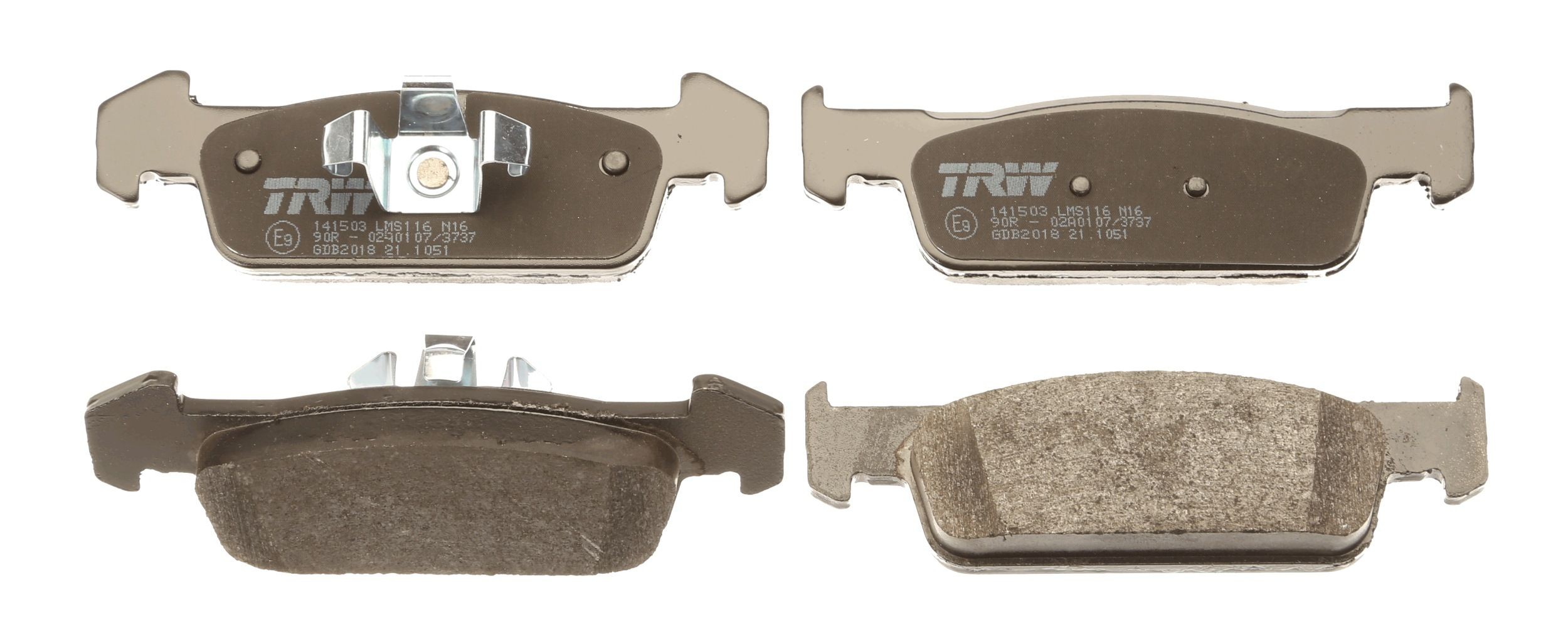 TRW Brake pad kit GDB2018