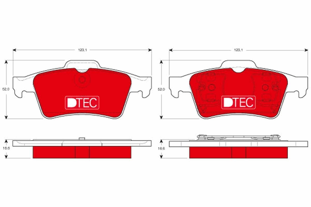Great value for money - TRW Brake pad set GDB1469DTE