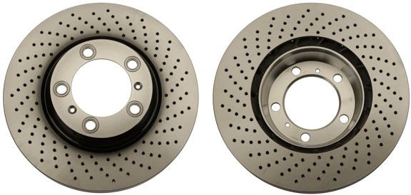 TRW DF6266S Brake disc 330x34mm, 5x130, perforated/vented, Painted