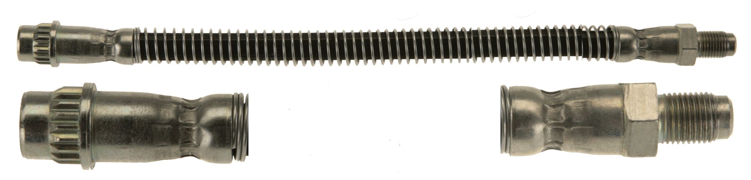 TRW PHB688 Brake hose 250 mm, M10x1, Internal Thread, External Thread