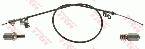 TRW GCH501 Hand brake cable 1553, 1350mm, Drum Brake