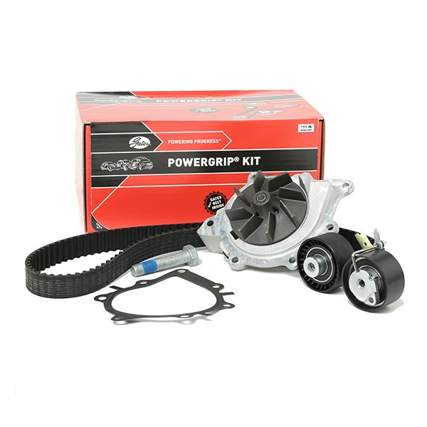Water pump and timing belt kit GATES KP25633XS - Ford Mondeo Mk4 Saloon (BA7) Belt and chain drive spare parts order