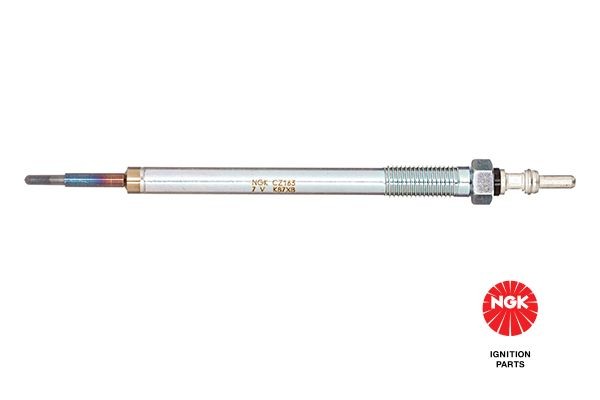 NGK 92703 Glow plug 7,0V M10 x 1,25, Ceramic Glow Plug, 0,3 Ohm, 160,4 mm, D-Power