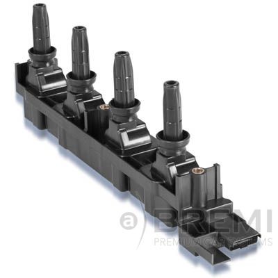 BREMI 20493 Ignition coil 6-pin connector, 12V, Ignition Coil Strips
