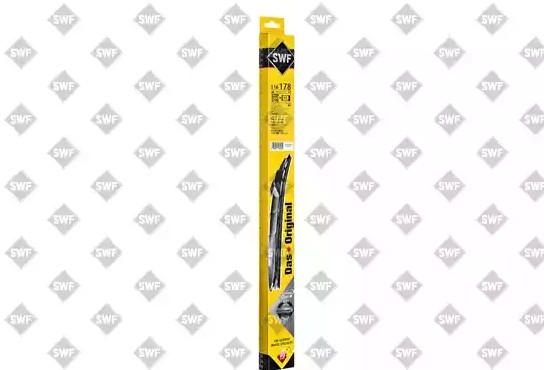 SWF Hybrid 116178 Wiper blade 500 mm, Hybrid Wiper Blade, with spoiler, for left-hand drive vehicles, 20 Inch
