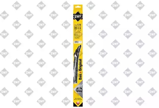 SWF Hybrid 116183 Wiper blade 600 mm, Hybrid Wiper Blade, with spoiler, for left-hand drive vehicles, 24 Inch