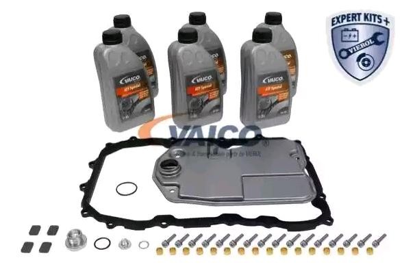 09D 325 429 VAICO with seal, with oil quantity for standard oil change, with seal ring Transmission service kit V10-3214 buy