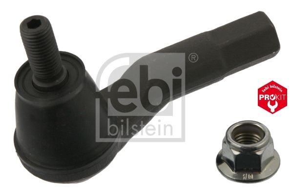 FEBI BILSTEIN 44227 Track rod end Front Axle Left, with self-locking nut, with nut