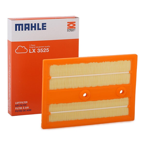 MAHLE ORIGINAL Filtre à air VW,AUDI,SKODA LX 3525 04E129611AK,04E129611G,04E129620 04E129611G,04E129620,72355966,04E129620,04E129620,04E129611G