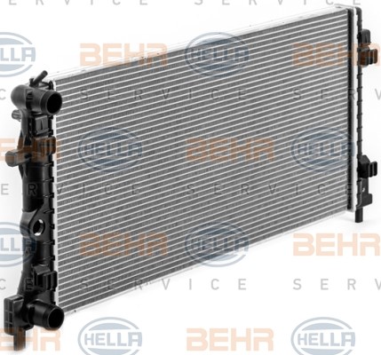 8MK376902001 Engine cooler HELLA 8MK 376 902-001 review and test