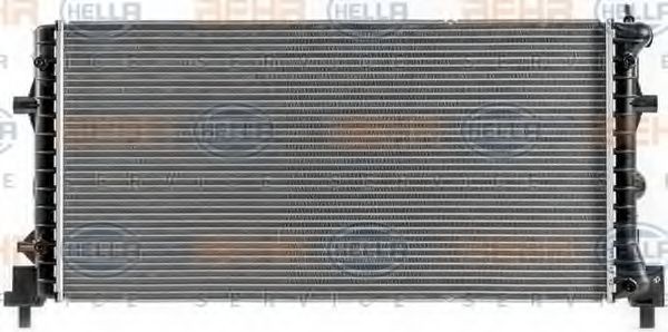 OEM-quality HELLA 8MK 376 902-001 Engine radiator