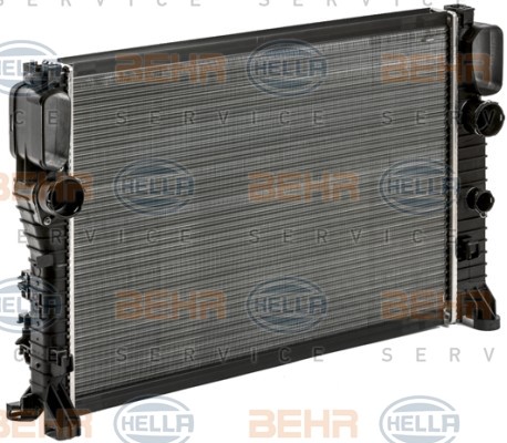 HELLA 8MK376700-601 Engine radiator A211 500 2302