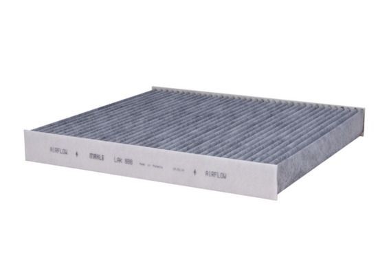 LAK888 Air con filter LAO 888 MAHLE ORIGINAL Activated Carbon Filter, 253,0 mm x 235 mm x 30,0, 32,0, 32 mm