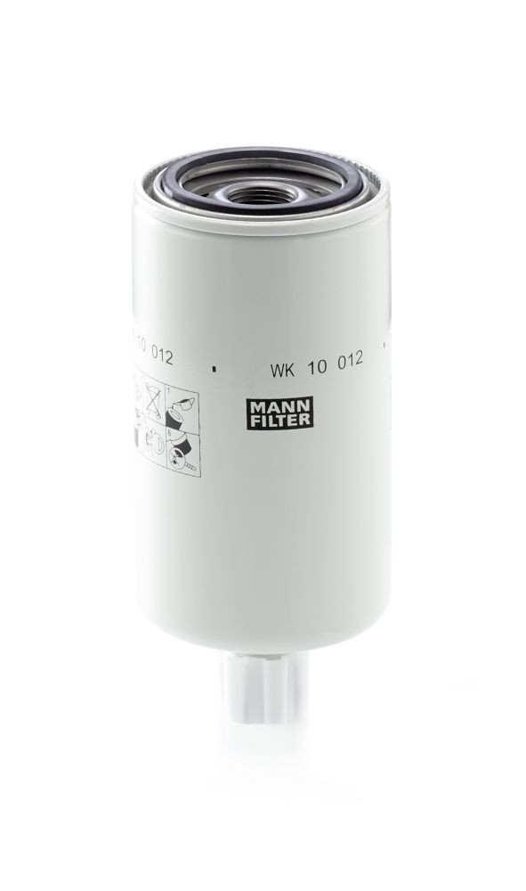 MANN-FILTER with seal Height: 203mm Inline fuel filter WK 10 012 x buy