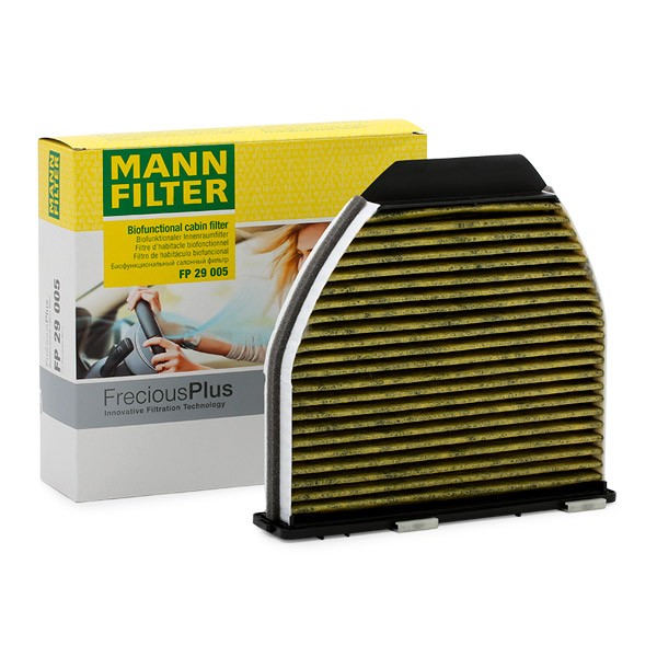 Pollen filter MANN-FILTER FP 29 005 - Mercedes 100 Ventilation system spare parts order